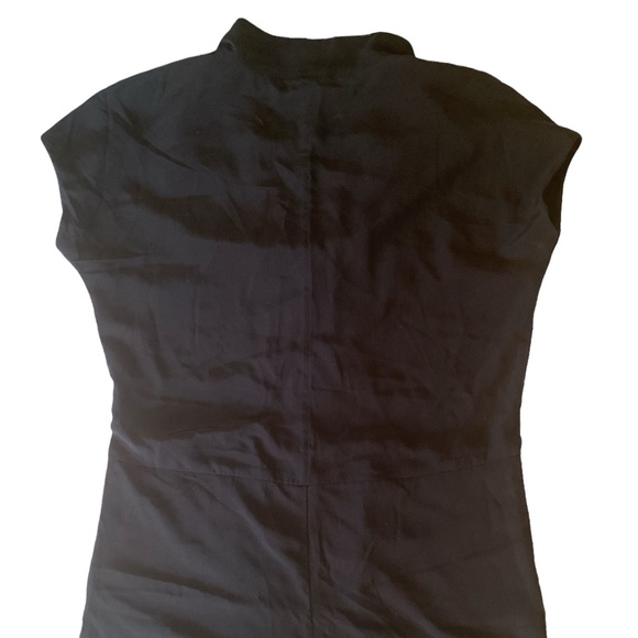 COS Black Silk Minimalist Utility Style Jumpsuit Romper - 2 - Picture 7 of 10